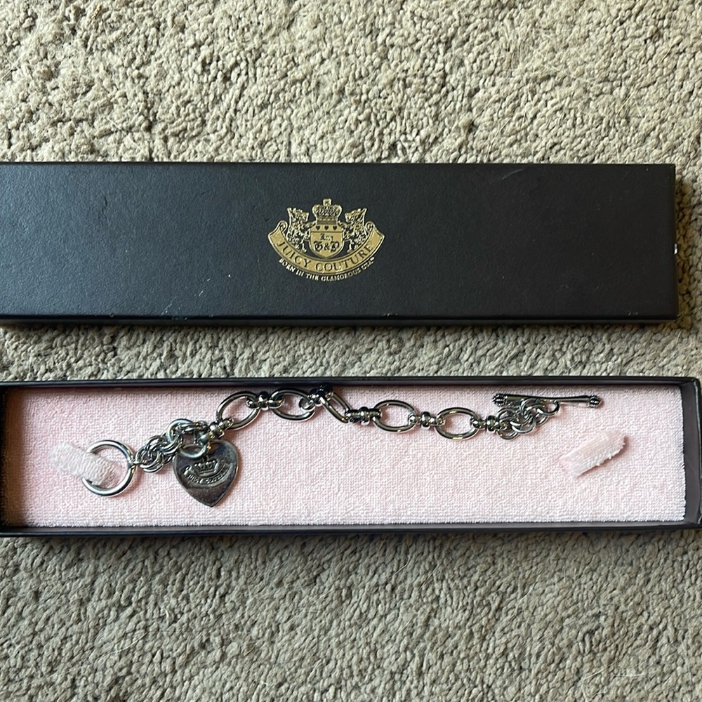 Juicy Couture vintage chunky charm bracelet